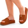 Tamanco Feminino Lumiss Sandália Flatform Chinelo Confortável Juta - Image 5