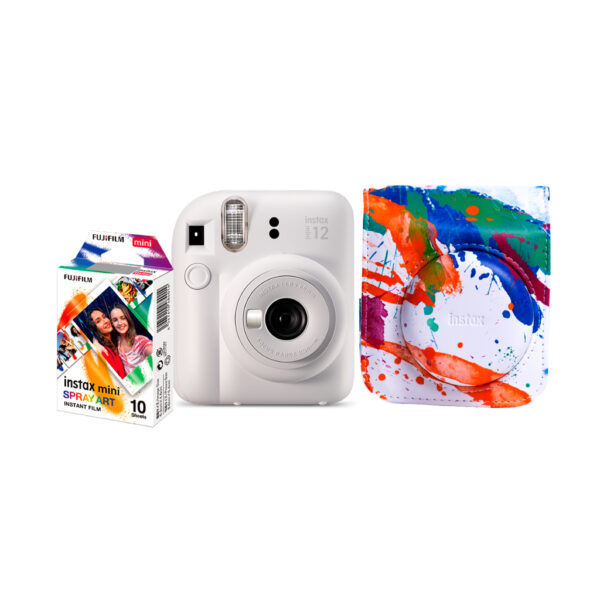 Câmera FujiFilm Instax Mini 12 Kit com Bolsa + Filme