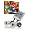 Video Game Classic Super Nintendo Mini SNES Com 2 Controles 8 Bits 620 Jogos Original Envio Imediato - Image 2