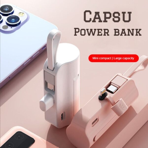 Mini carregador portatil power bank para celular IPHONE Samsung Xiaomi