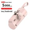 Mini carregador portatil power bank para celular IPHONE Samsung Xiaomi - Image 3